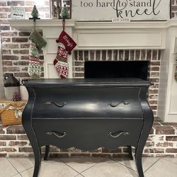 Stunning Refinished Hooker Furniture  Bombay Chest of Drawers / Entryway / XL Nightstand / Accent Piece / Console