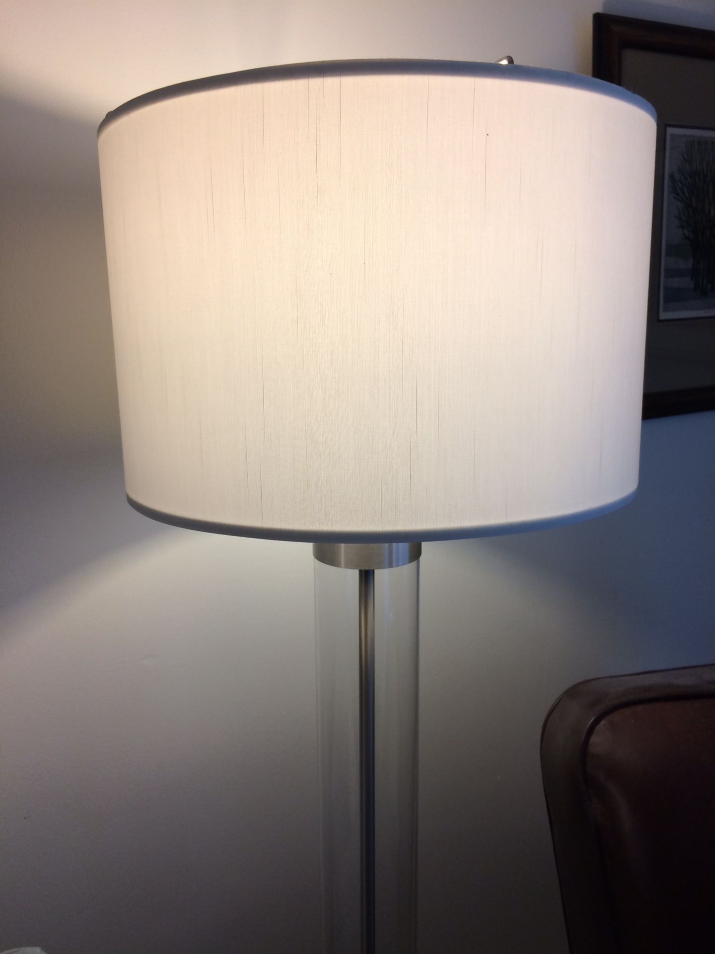 Glass Floor Lamp Standard 60 W.