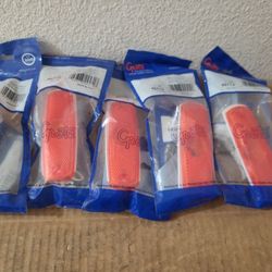 (5) Grote 45712 Red Low-Profile Clearance Marker Lights 