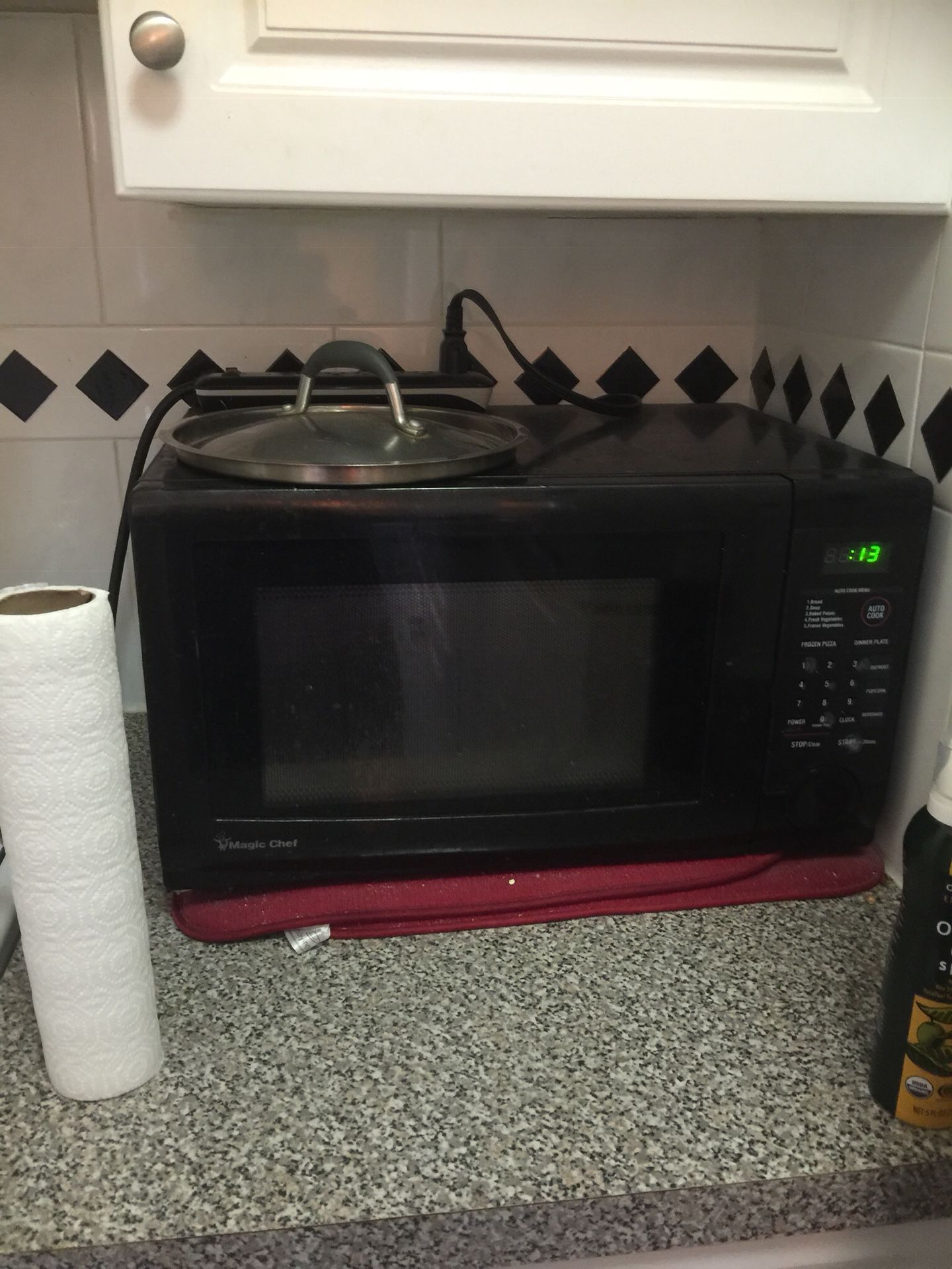 Microwave works well