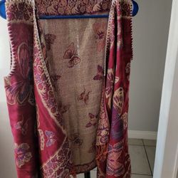 Authentic Mexican Shawl / Vest