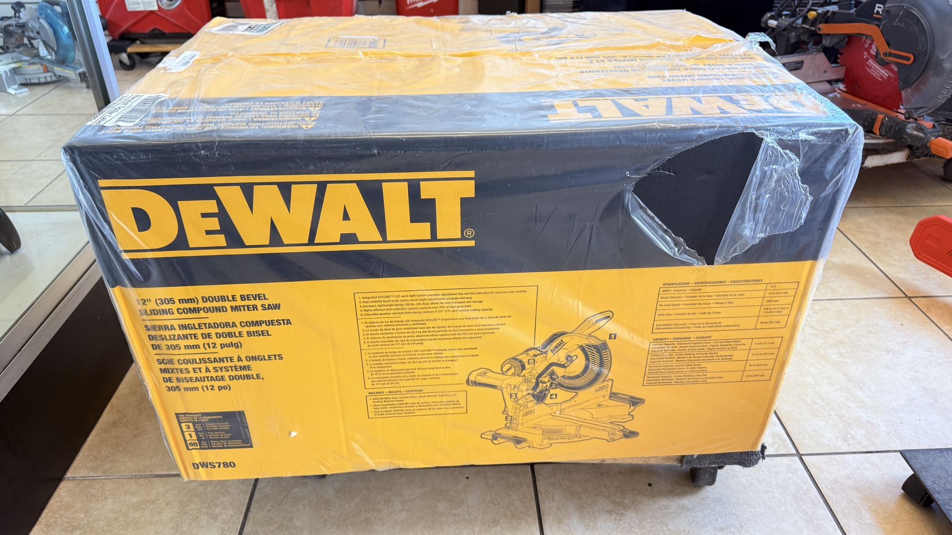 DeWalt Miter Saw, DWS760