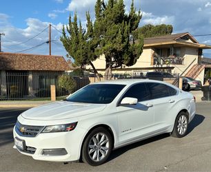 Chevrolet Impala White 4-Door Sedan