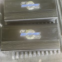 Cross Fire Amplifiers