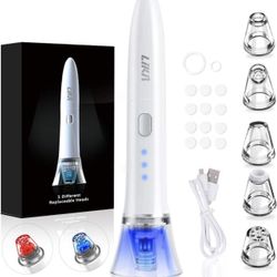 Blackhead Remover Pore Vacuum - Electric Blackhead Acne Comedone Extractor, Rechargeable Skin Pore Suction Pore Cleaner Tool Kit for Facial Treatment 