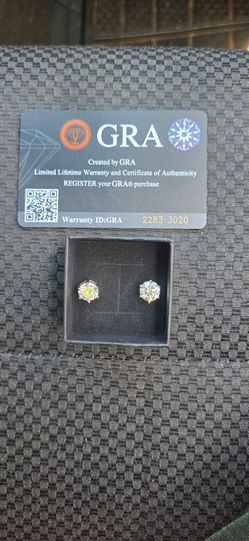 Moissanite Earings