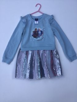 Disney Frozen princess dress size 6-7