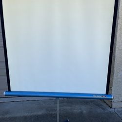 Vintage Projection Movie Screen