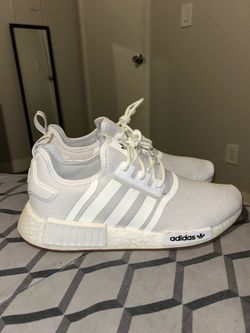 Brand New Adidas NMDs – Men’s Size 9 – White w/ Gum Sole