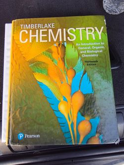 Timberlake Chemistry Textbook 13th Edition