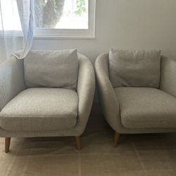 West Elm Sofa (2x)