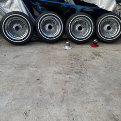 Spokes / 15 X 8 Hundred Spoke Rims 