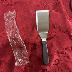 Alegacy Hamburger Turner Flat Metal Spatula Flipper Cooking New