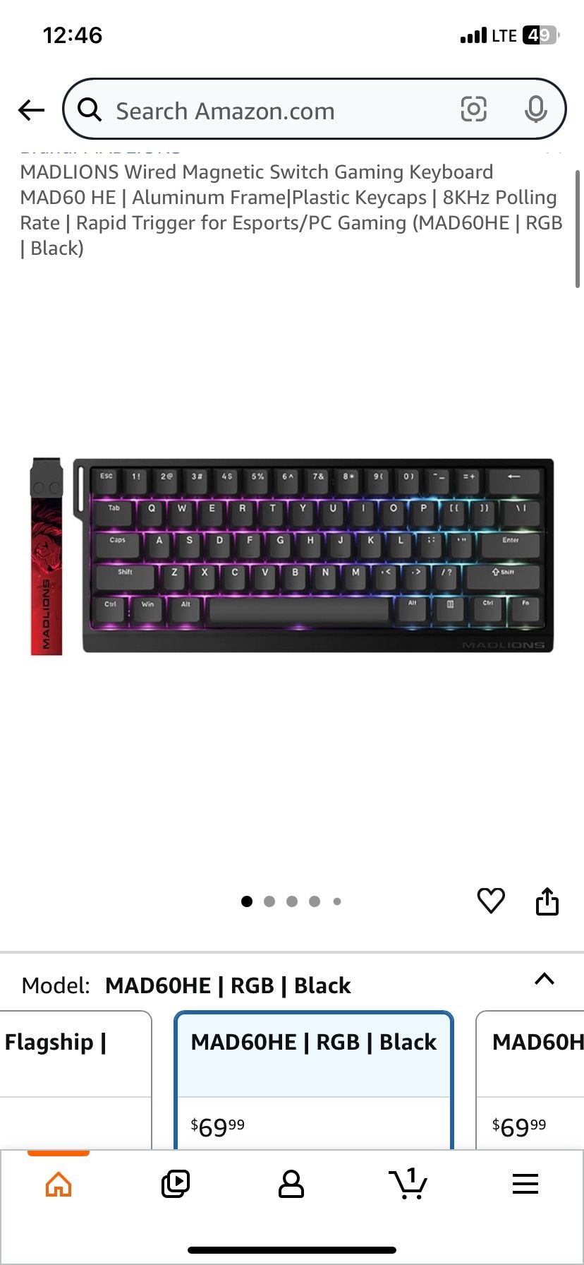 MAD60 HE Keyboard