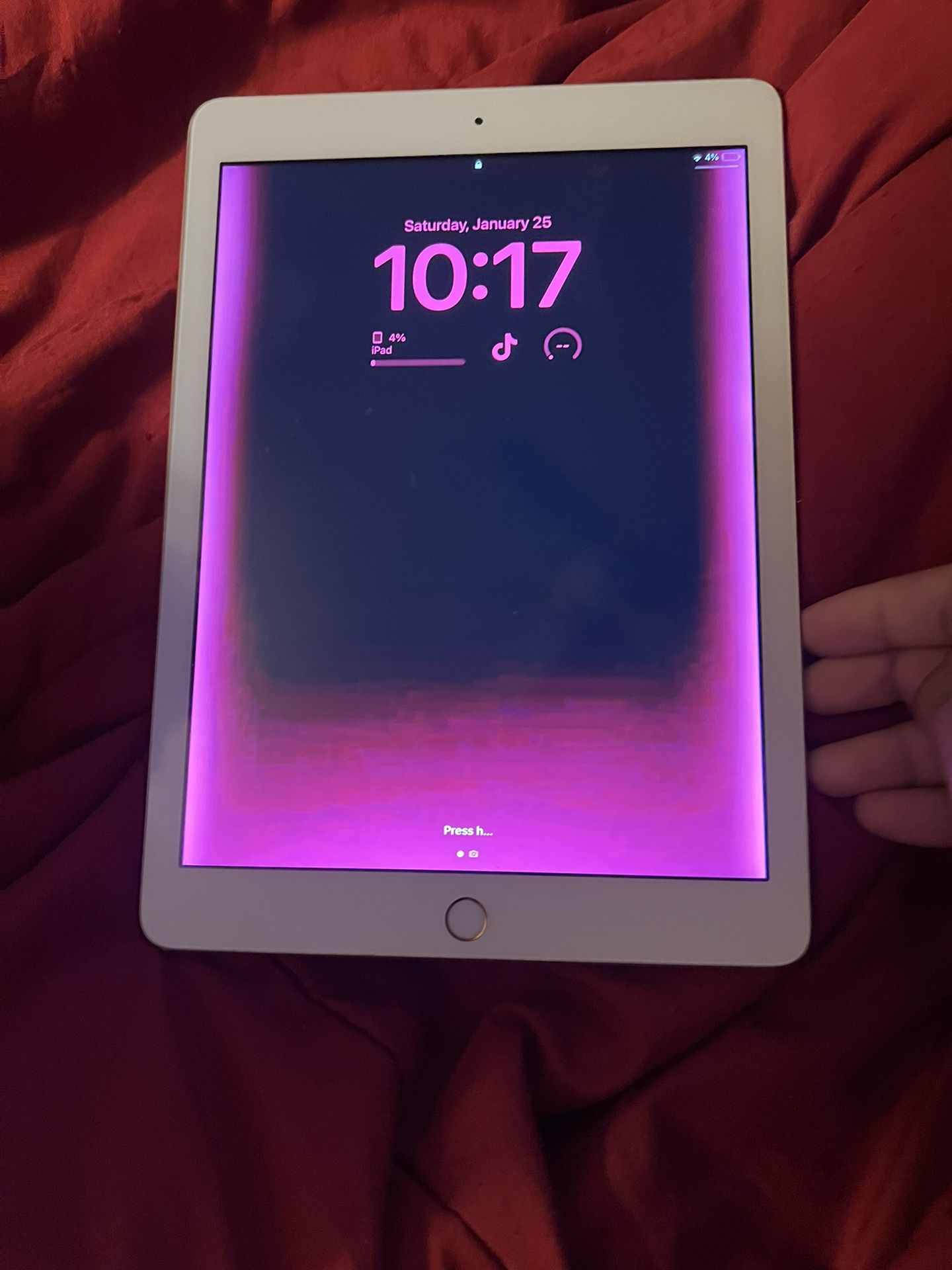 iPad 6th Generation Rose Gold
