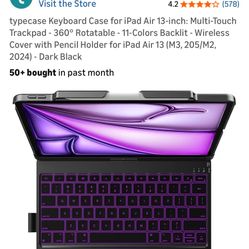 Fits Ipad Pro 13 Inch M4 Chip And Ipad Air 13 Inch M2