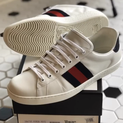 Gucci Ace Leather Sneakers