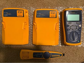 Fluke Networks DSX-8000 & DSX-5000 CU Cable Analyzer Modules