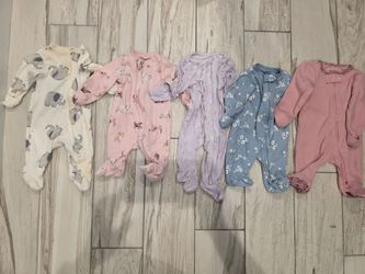 Girl Newborn Onesies/PJ