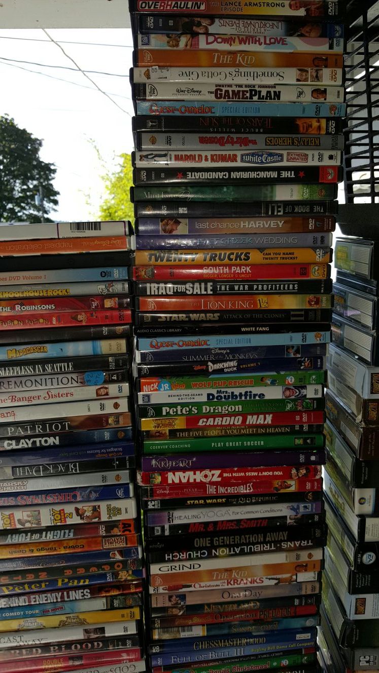100 dvds for 40