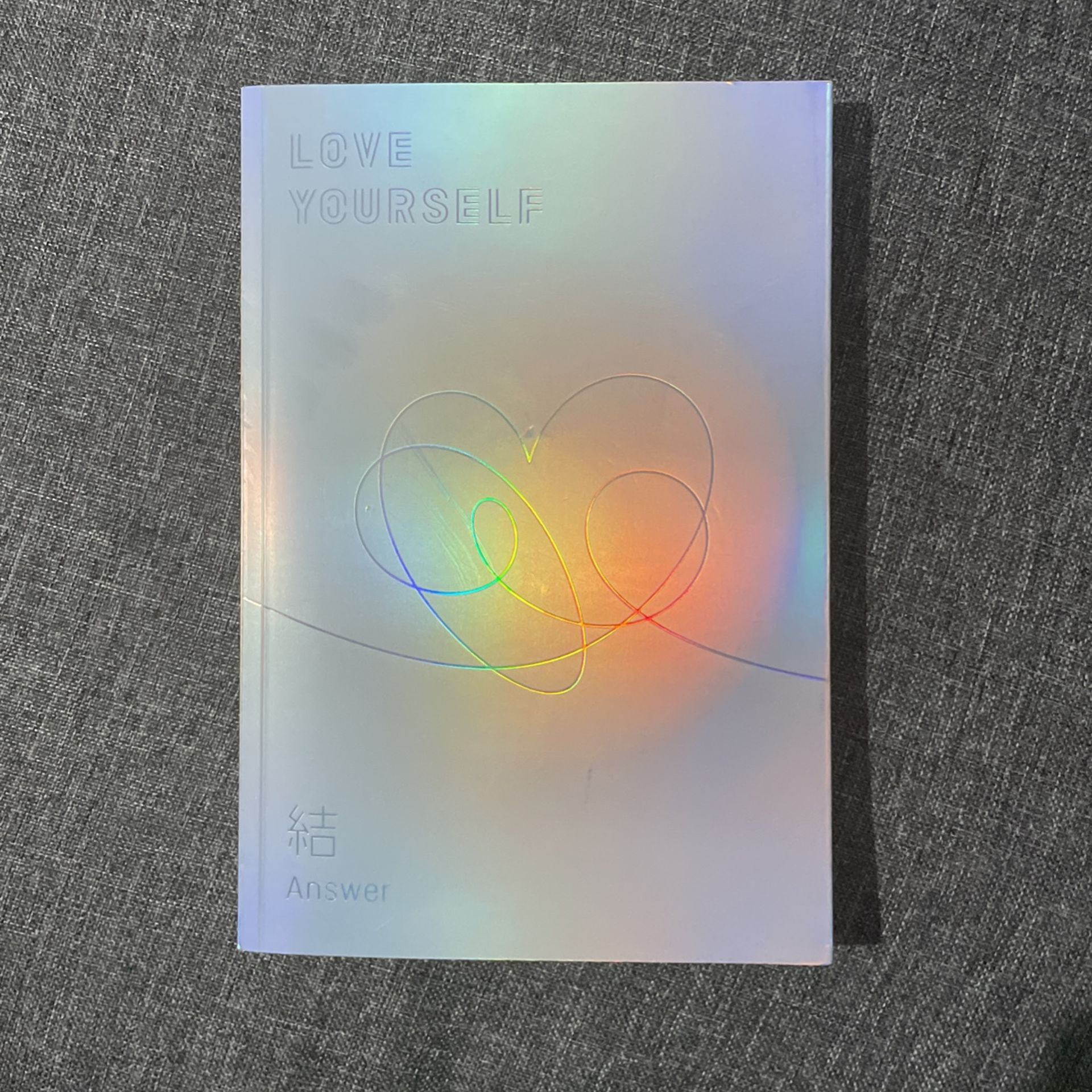 BTS Love Yourself: The album (version O) with CDs, photo book, and RM photocard