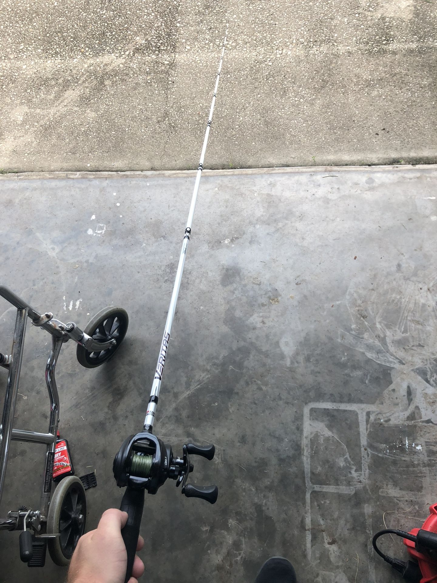 Abu Garcia Veritas 2.0 Baitcaster Rod And Abu Garcia Revo X Baitcaster Reel