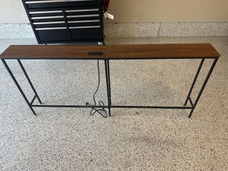 Sofa/bed powered console