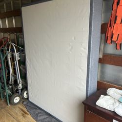 Queen Box spring And Frame.