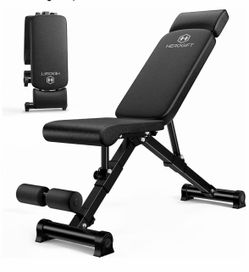 HEROGIFT Adjustable Weight Bench
