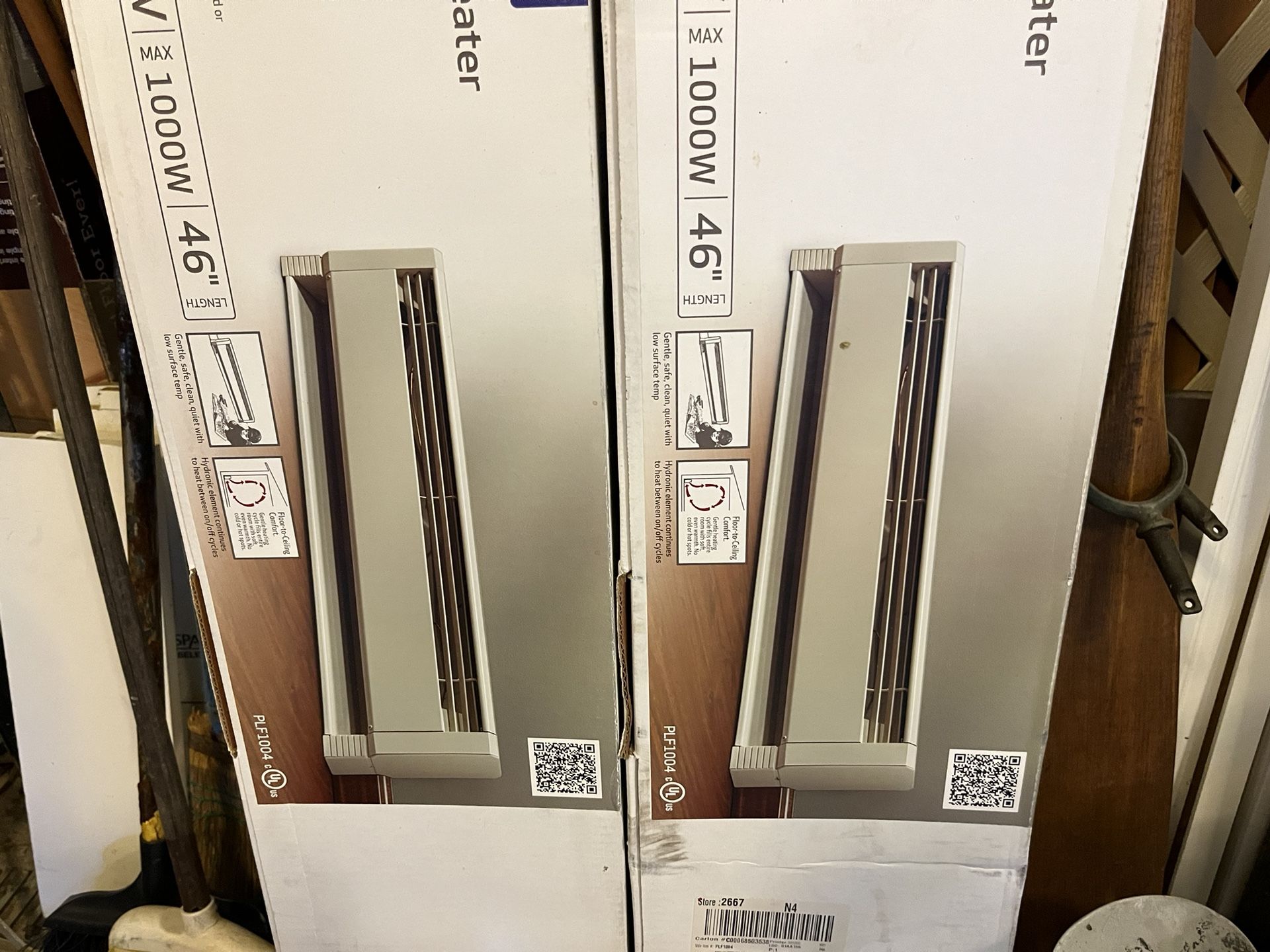 2 Electric Hydronic Heaters !