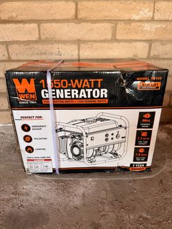 WEN Portable Gas Generator