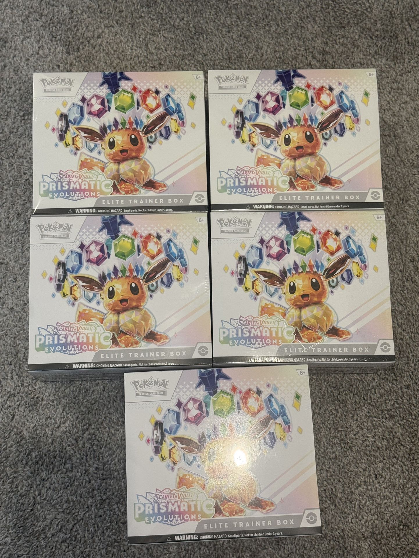 Pokemon Prismatic ETB (9pk)