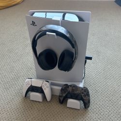 PS5 Digtal Console With 2 Controller And Wire Ps Head Set 