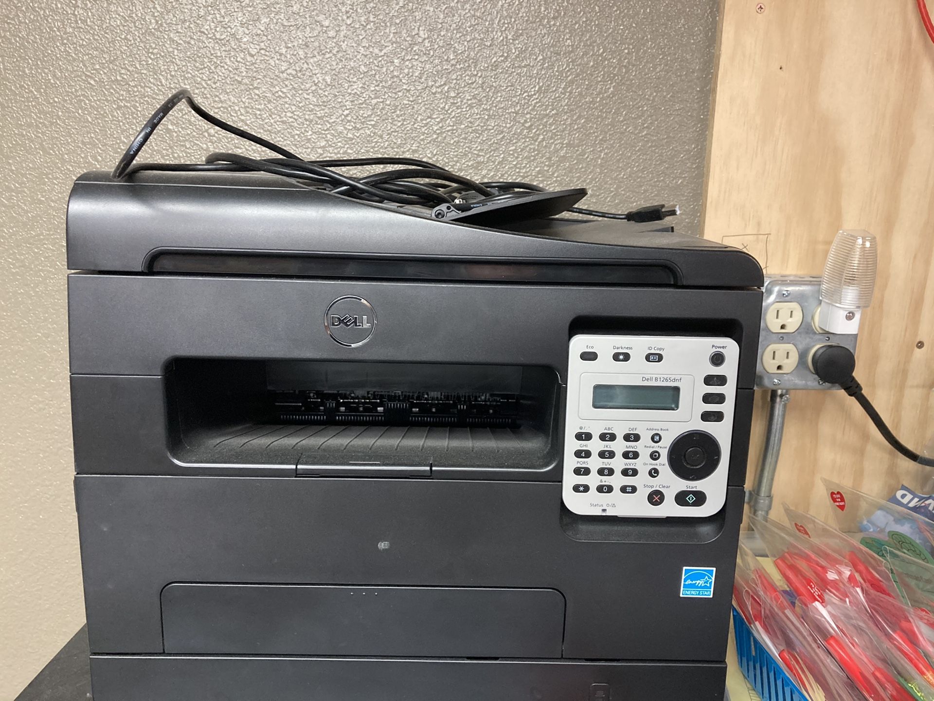 Free Dell black and white printer.