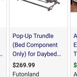 Pop Up Trundle 