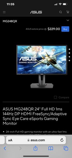 24 Inch Asus Monitor