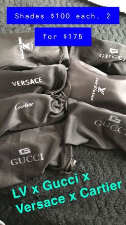 Louis Vuitton x Gucci x Versace x Cartier SHADES