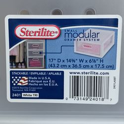 Sterilite Plastic Drawers
