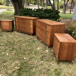 Basic Witz Mid-Century Modern Nightstands