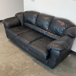 Leather Couch 