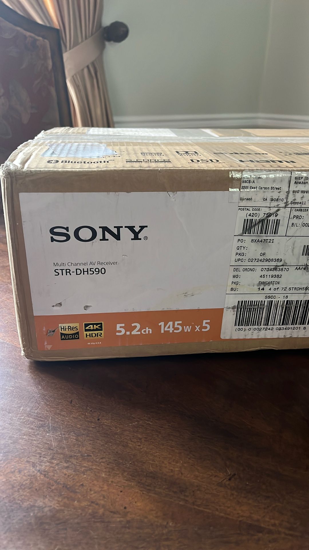 Sony Receiver STR-DH590