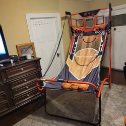 ESPN Fold 2 Player Basketball Game With Polycarbonite Backboard And LED Scoring