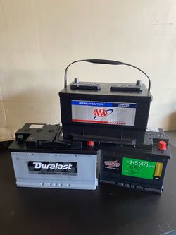 car batteries