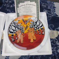 Disney's The Lion King Collector Plates From Bradford Exchange