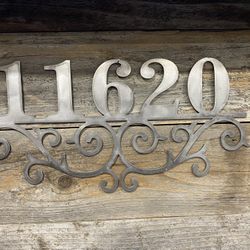 House Address Sign Any Numbers