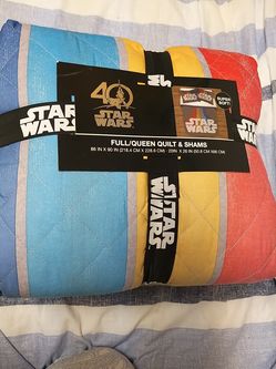 NEW Star War Blanket Full/Queen