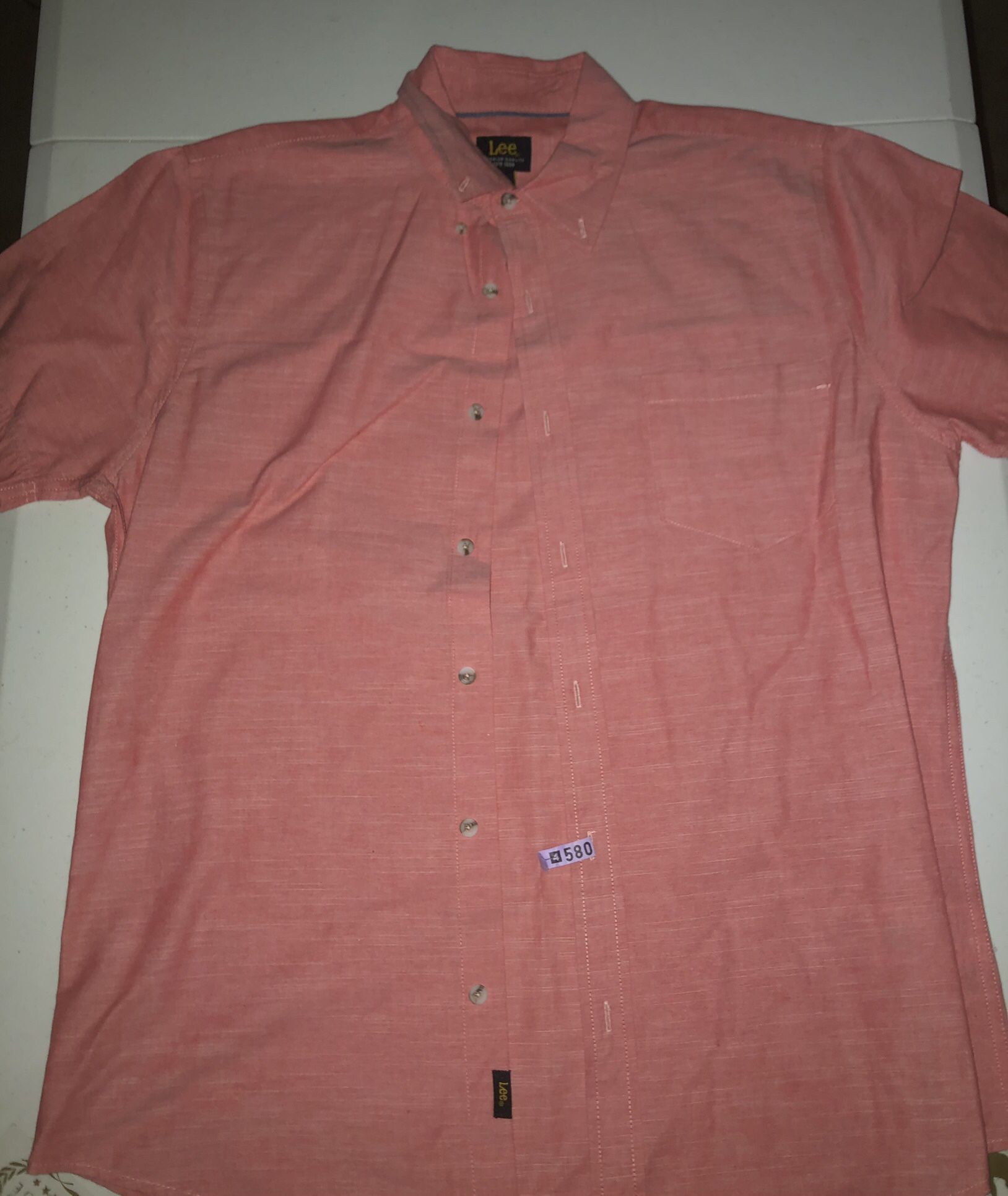 Coral Dress Shirt