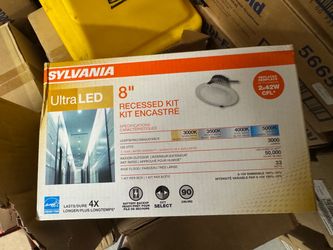 Sylvania 65480-0 (LEDRT8/R3C/3000UD/9SC8) 8-inch UltraLED Recessed Kit