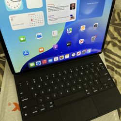 Apple iPad Pro 12.9” 6th Gen M2 Chip Cellular Unlocked with Magic Keyboard
