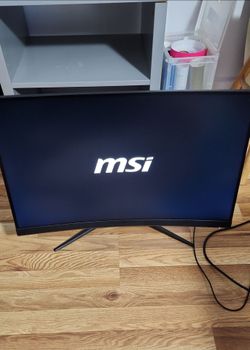 24" MSi Curve Monitor $60